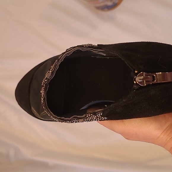 Formal Ladies black flat shoes - Picture 10 of 13